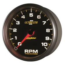 GAUGE; TACHOMETER; 5in.; 10K RPM; IN-DASH; ULTRA-LITE II image 3