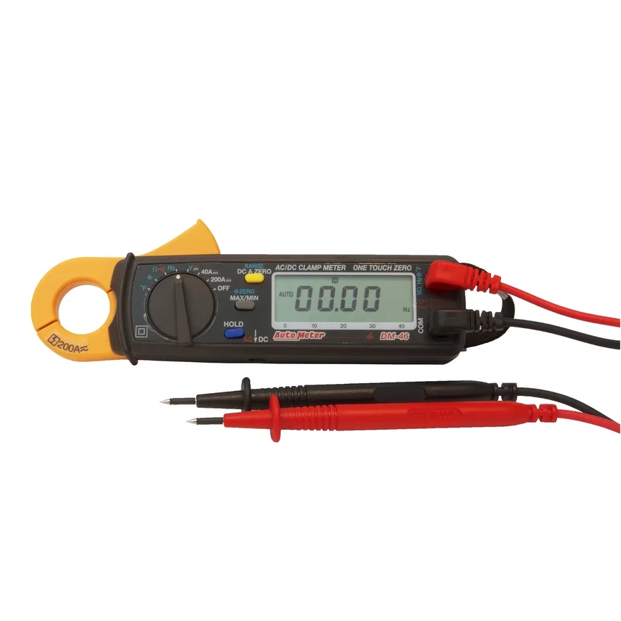 AC/DC CURRENT CLAMP METER; HIGH RESISTANCE