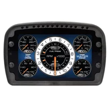 RACING INSTRUMENT DISPLAY; COLOR LCD; CONFIG; SHIFT/ALARM LIGHTS; DATALOGGING image 2