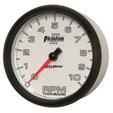 GAUGE; TACHOMETER; 5in.; 10K RPM; IN-DASH; PHANTOM II image 2