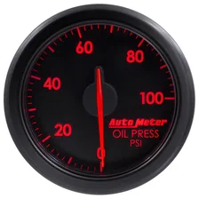 2-1/16in. OIL PRESS; 0-100 PSI; AIRDRIVE; BLACK image 5
