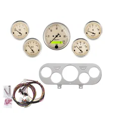 DIRECT FIT DASH KIT; NOVA 62-65; MPH/FUEL/OILP/WTMP/BAT; AB for Chevrolet Chevy II image 1