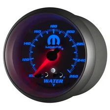 GAUGE; WATER TEMP; 2 5/8in.; 260deg.F; STEPPER MOTOR W/PEAK/WARN; WHITE; MOPAR image 3