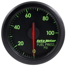2-1/16in. FUEL PRESS; 0-100 PSI; AIRDRIVE; BLACK image 2