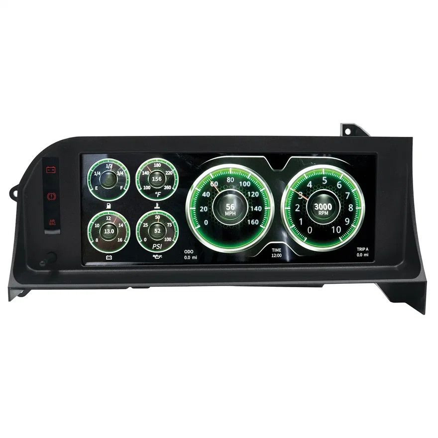 DIGITAL INSTRUMENT DISPLAY; 87-93 FORD MUSTANG FOX BODY; COLOR LCD