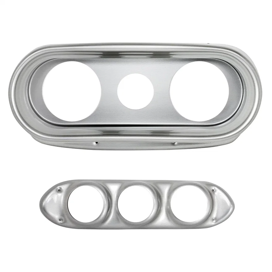 DIRECT FIT DASH KIT; NOVA 62-65; TACH/MPH/FUEL/OILP/WTMP/VOLT; CHRONO for Chevrolet Chevy II