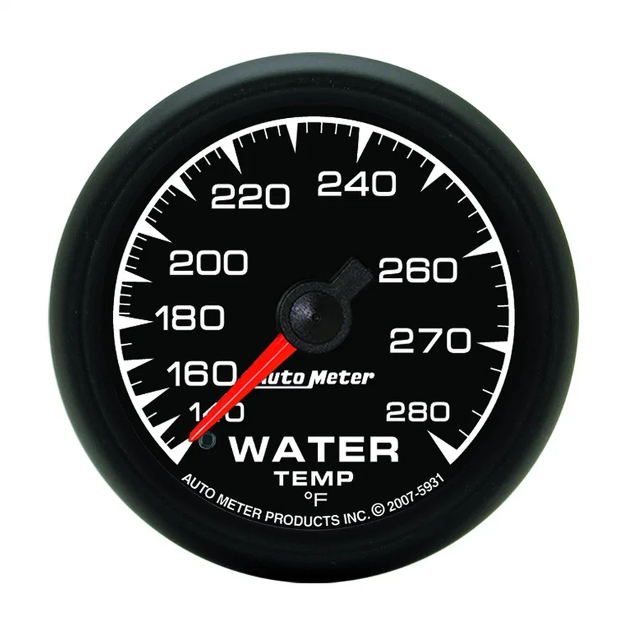 GAUGE; WATER TEMP; 2 1/16in.; 140-280deg.F; MECHANICAL; ES