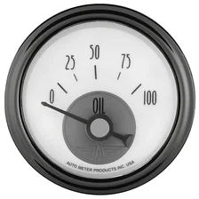 GAUGE; OIL PRESS; 2 1/16in.; 100PSI; ELEC; PRESTIGE PEARL image 4