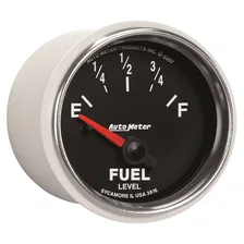 GAUGE; FUEL LEVEL; 2 1/16in.; 240OE TO 33OF; ELEC; GS image 5