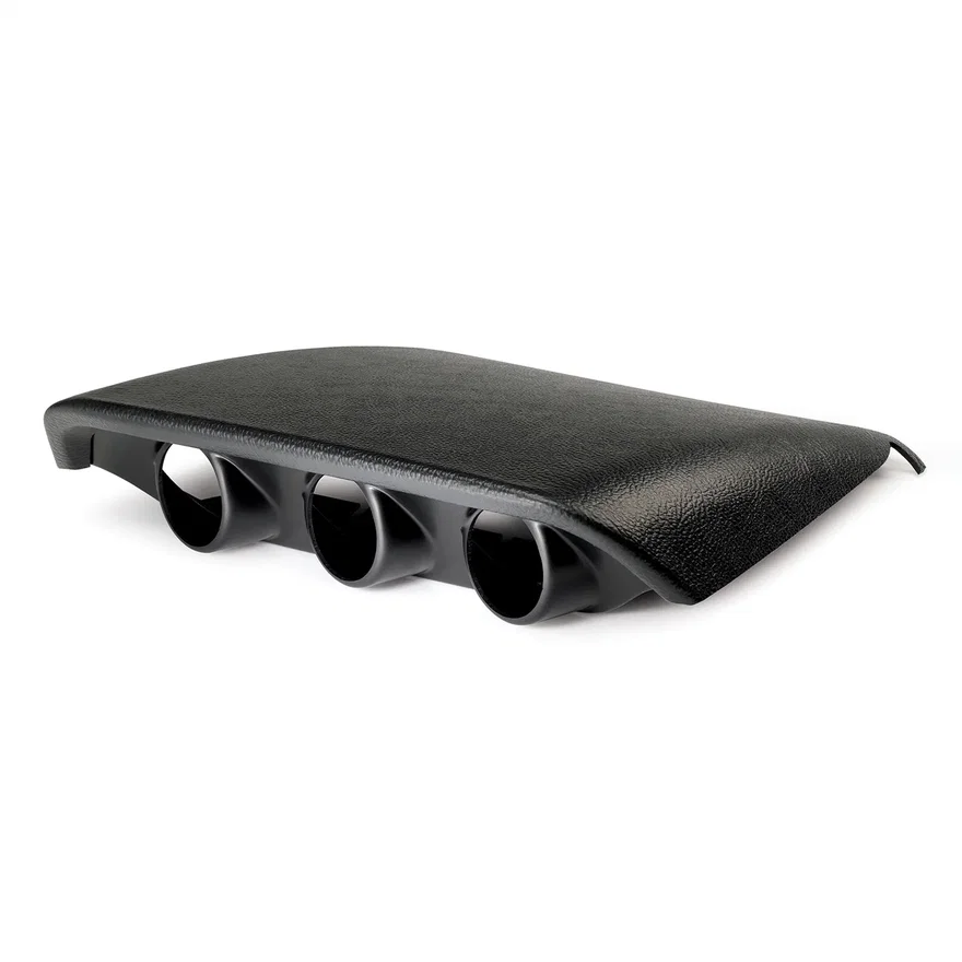 GAUGE MOUNT; DASH TOP; TRIPLE; 2 1/16in.; BLACK; FORD MUSTANG 05-09 S197