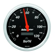 GAUGE KIT; 2 PC.; QUAD/SPEEDOMETER; 5in.; DESIGNER BLACK image 2