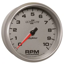 GAUGE; TACHOMETER; 5in.; 10K RPM; IN-DASH; ULTRA-LITE II image 5