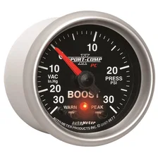 GAUGE; VAC/BOOST; 2 1/16in.; 30INHG-30PSI; STEPPER MOTOR W/PK/WRN; SPORT-COMP II image 5