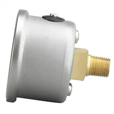 GAUGE; PRESS; 1.5in. DIRECT MNT; 100PSI; LIQUID FILLED MECH; WHT; 1/8in. NPTF MA image 2
