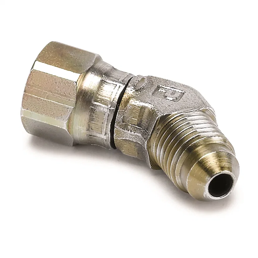 FITTING; ADAPTER; 45deg.;-4AN FEMALE TO-4AN MALE; STEEL