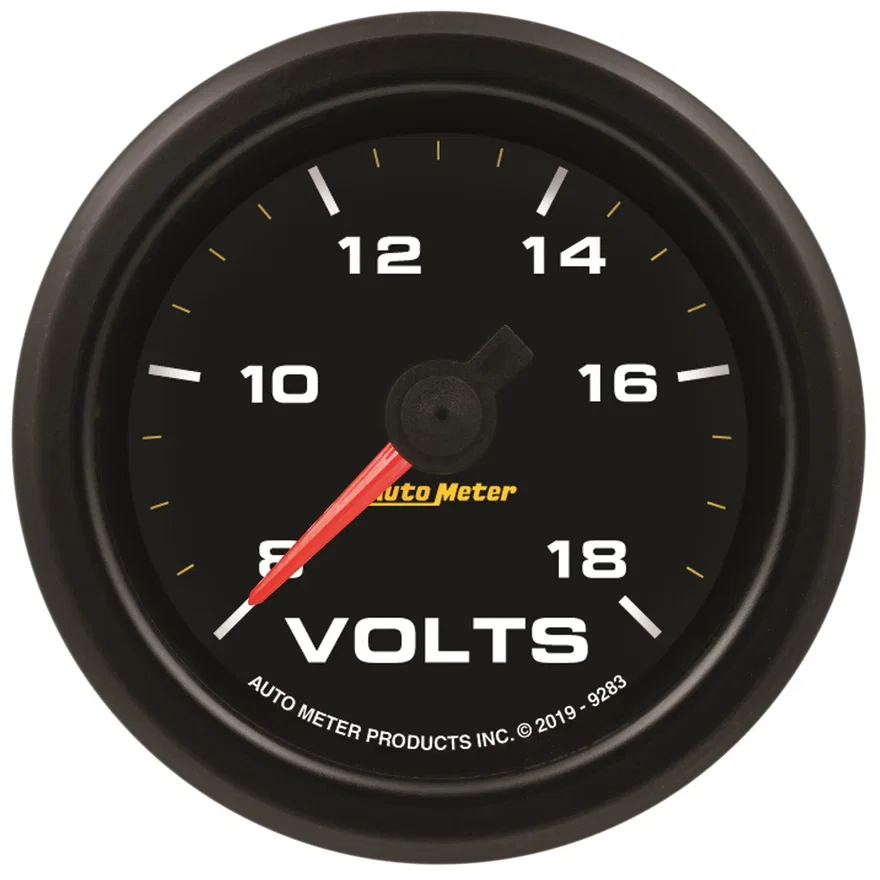GAUGE; VOLTMETER; 2 1/16in.; 18V; STEPPER MOTOR W/WARN; EXTREME ENVIRONMENT