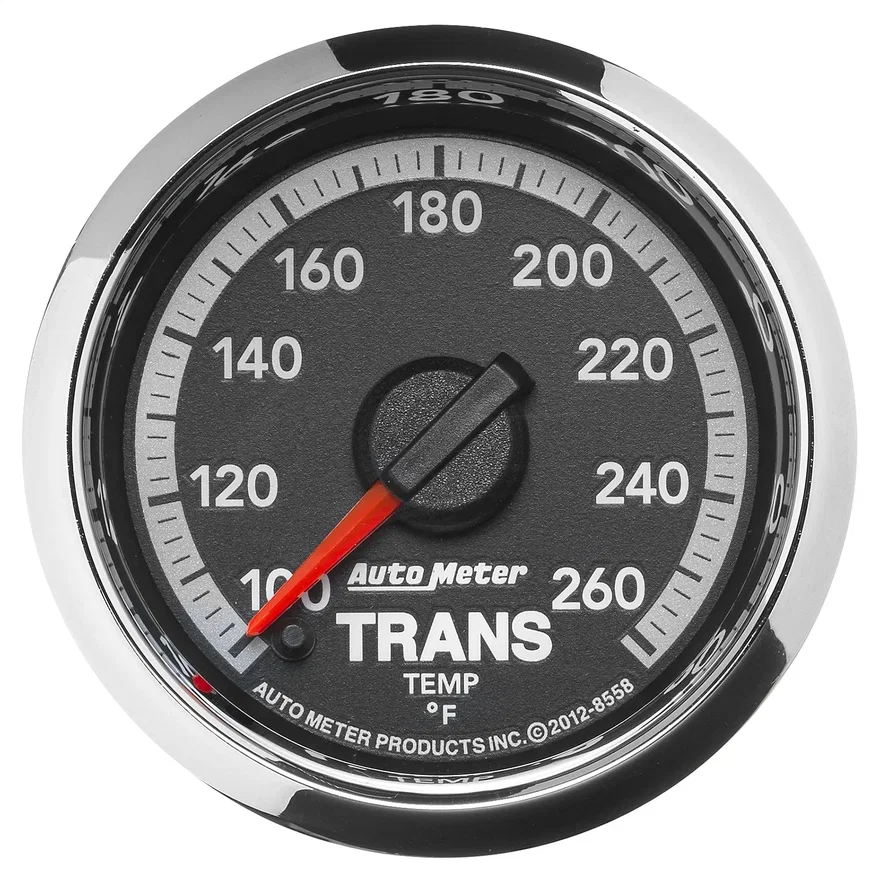 GAUGE; TRANS TEMP; 2 1/16in.; 100-260deg.F; STEPPER MOTOR; RAM GEN 4 FACT. MATCH