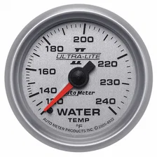 GAUGE; WATER TEMP; 2 1/16in.; 120-240deg.F; MECHANICAL; ULTRA-LITE II image 1