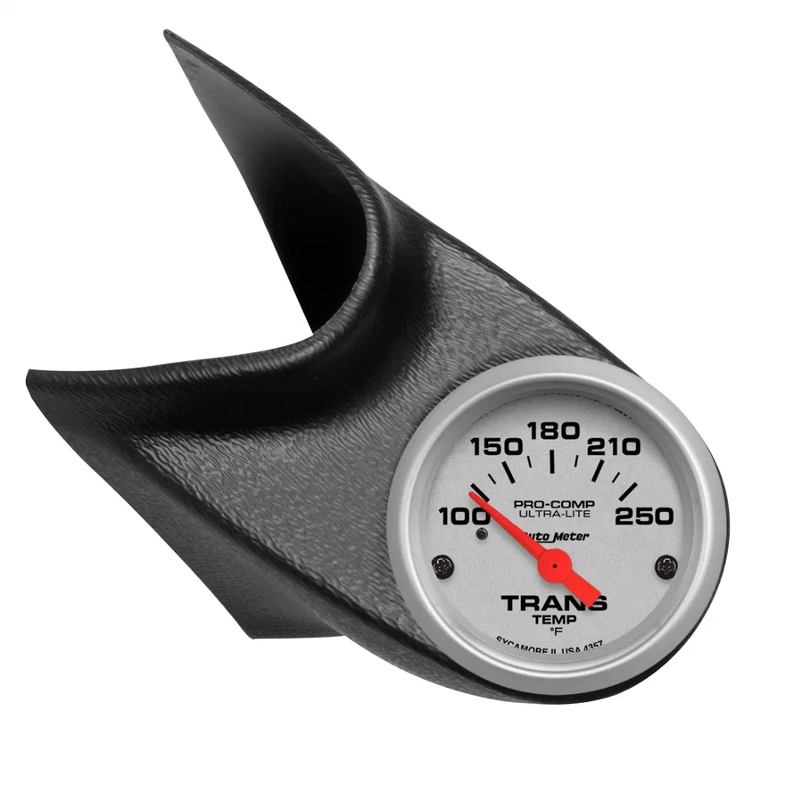 DIESEL GAUGE KIT; A-PILLAR; GM 99-07; TRANS TEMP; 250deg.F; ULTRA-LITE