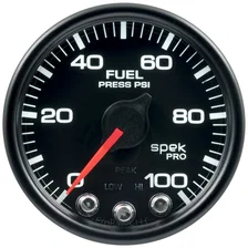 2-1/16in. FUEL PRESS; 0-100 PSI; BCB; ECU; SPEK image 2