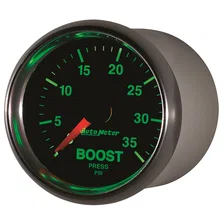 GAUGE; BOOST; 2 1/16in.; 35PSI; MECHANICAL; GS image 3