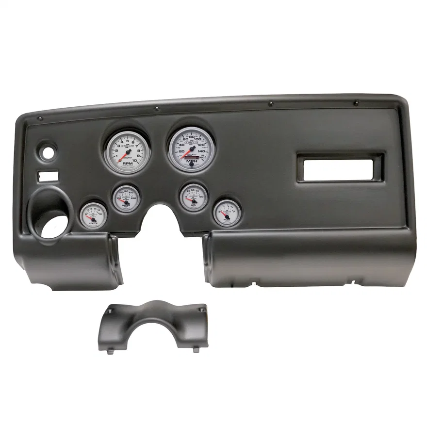DIRECT FIT DASH KIT; (3 3/8in. X2; 2 1/16in. X4); PONTIAC FIREBIRD 69; ULTRA-LIT