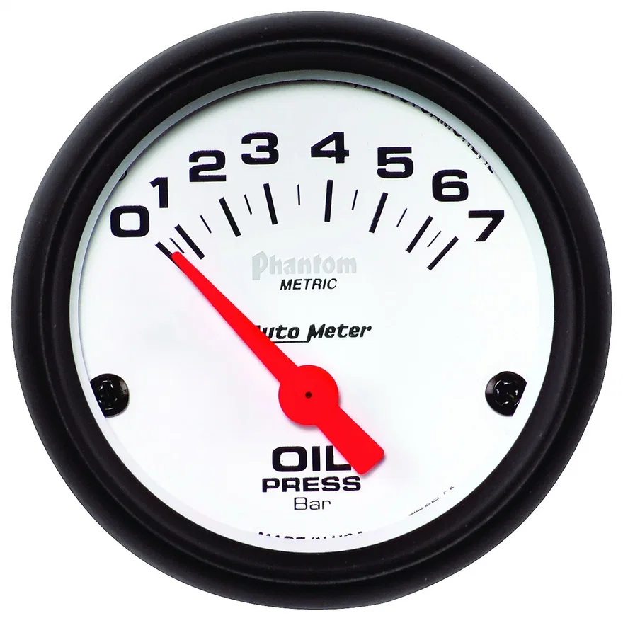 GAUGE; OIL PRESSURE; 2 1/16in.; 7BAR; ELECTRIC; PHANTOM