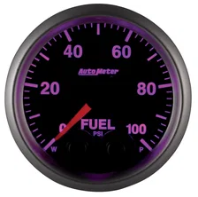 GAUGE; FUEL PRESS; 2 1/16in.; 100PSI; DIGITAL STEPPER MOTOR W/PEAK/WARN; ELITE image 7