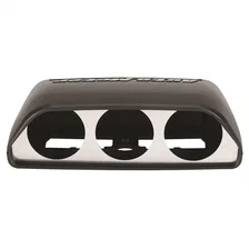 GAUGE MOUNT; DIRECT FIT DASH TOP; TRIPLE; 2 1/16in.; CHALLENGER image 1