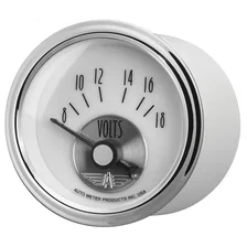 GAUGE; VOLTMETER; 2 1/16in.; 18V; ELEC; PRESTIGE PEARL image 2