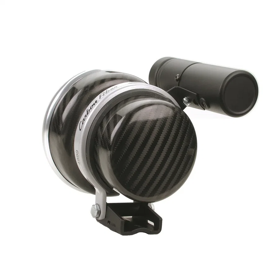 GAUGE COVER; FOR 5in. PEDESTAL TACHOMETER; CARBON FIBER CUP