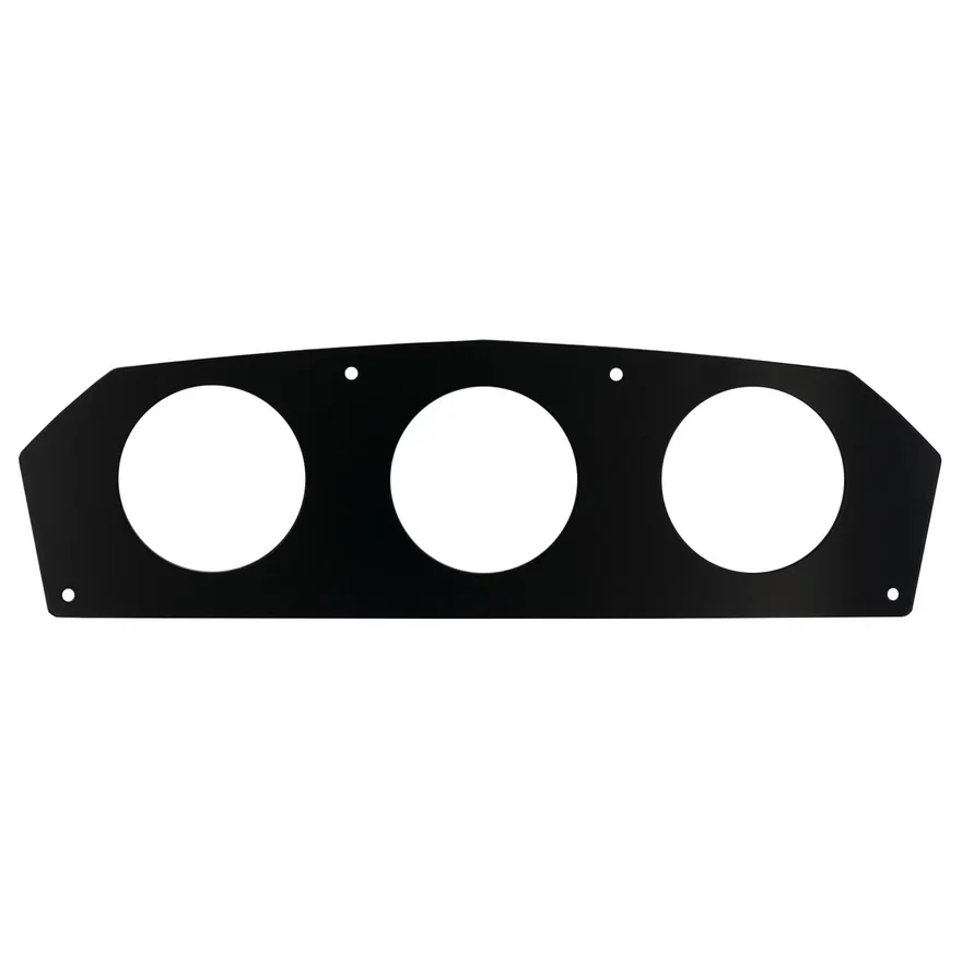 GAUGE PANEL; DIRECT FIT; 2-1/16in. 3 GAUGE; CAN-AM MAVERICK 12-18/COMMANDER 10-2