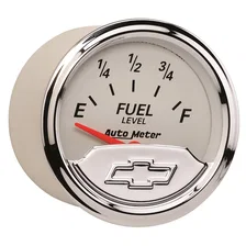 GAUGE; FUEL LEVEL; 2 1/16in.; 240OE TO 33OF; ELEC; CHEVROLET HERITAGE BOWTIE image 3