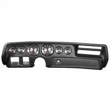 DIRECT FIT DASH KIT; CHEVELLE/ELCAMINO/MALIBU 70-72; RPM/MPH/FUEL/OILP/WTMP/VOLT image 1