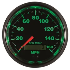 GAUGE; SPEEDOMETER; 3 3/8in.; 160MPH; ELEC. PROGRAMMABLE; GS image 4