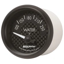 GAUGE; WATER TEMP; 2 1/16in.; 250deg.F; ELEC; GT image 2