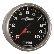 GAUGE; TACHOMETER; 5in.; 10K RPM; IN-DASH; SPORT-COMP II image 5