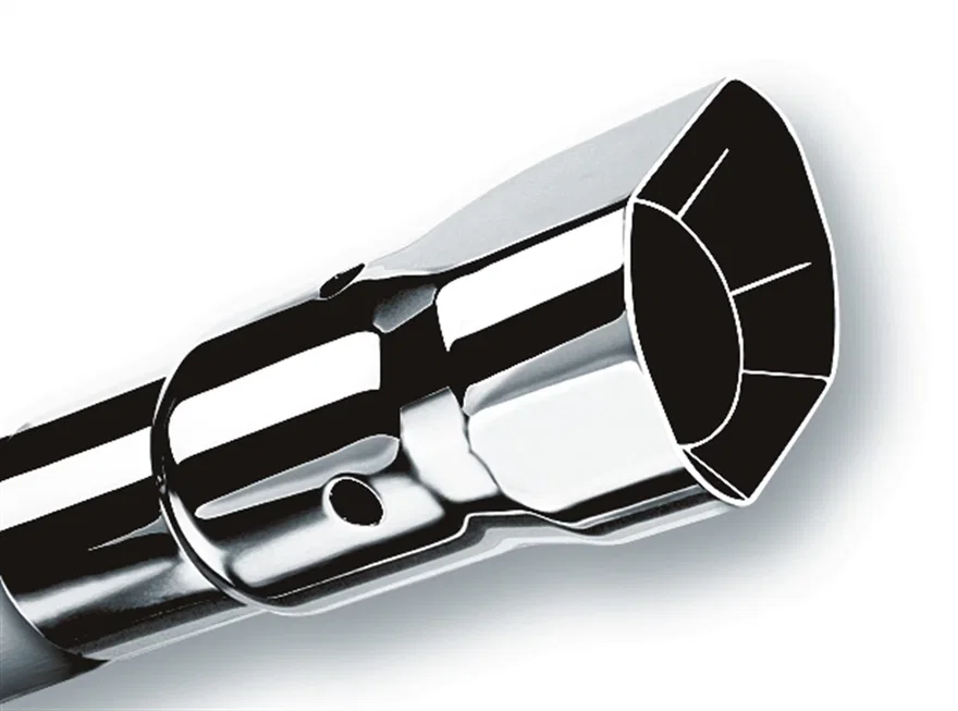Tip 2.5in Inlet/ 2.5in x 2.75in Outlet Single Square Angle-Cut Intercooled