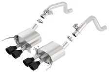 Axle-Back Exhaust System ATAK for 2014-2019 Chevrolet Corvette Stingray C7 image 1
