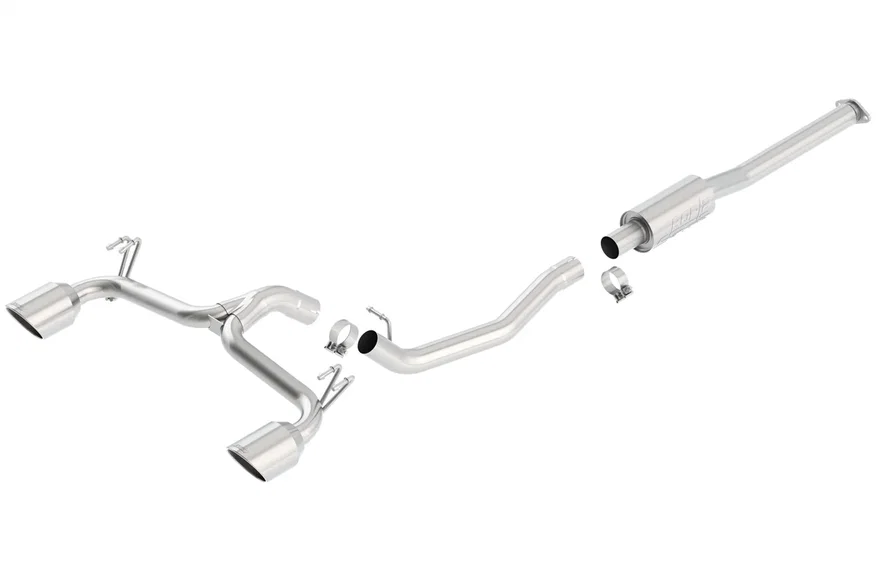 Cat-Back Exhaust System S-Type for 2009-2017 Mitsubishi Lancer Ralliart