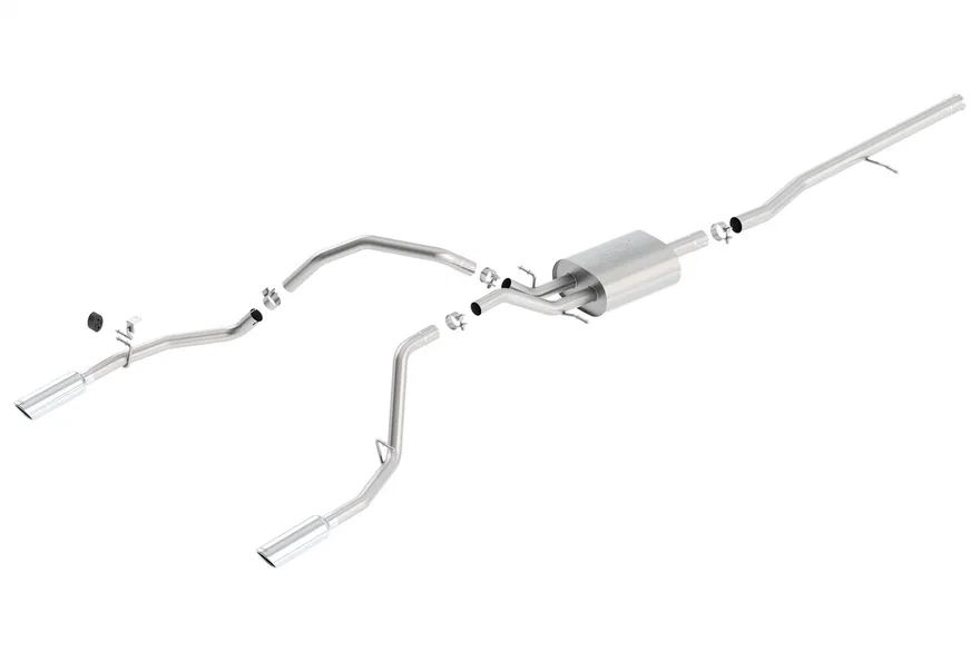 Cat-Back Exhaust System ATAK for 2014-2019 Chevrolet Silverado 1500/ GMC Sierra 1500