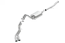 Cat-Back Exhaust System S-Type for 2015-2020 Cadillac Escalade ESV/ GMC Yukon Denali XL image 1