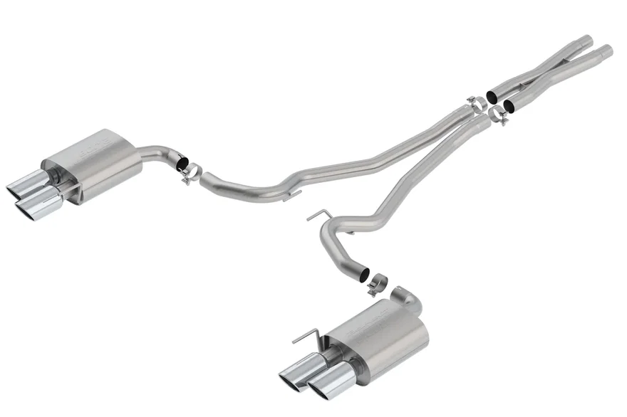 Cat-Back™ Exhaust System S-Type Part for 2018-2023 Ford Mustang GT Convertible