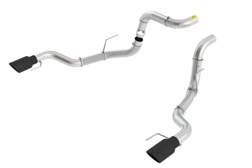 Black Appearance Package/ 2025-2026 F-150 Lobo Package Tail Pipes Part for 2017-2020 Ford F-150 Raptor/ 2019-2020 F-150 Limited/ 2021-2026 F-150 Tremor/ 2021-2026 F-150