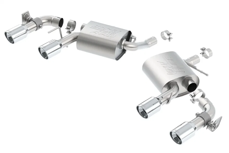 Axle-Back Exhaust System ATAK for 2016-2023 Chevrolet Camaro 3.6L V6