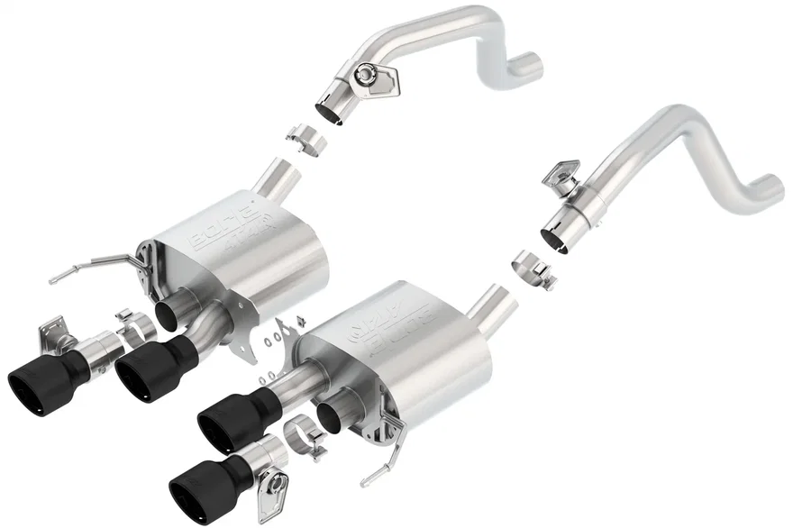 Axle-Back Exhaust System ATAK for 2014-2019 Chevrolet Corvette Stingray C7