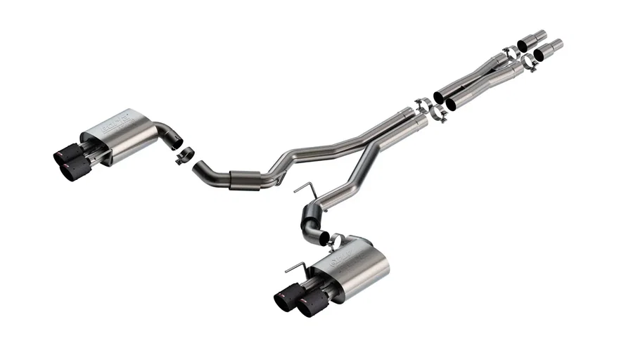 Cat-Back™ Exhaust System ATAK® Part for 2024-2026 Ford Mustang GT