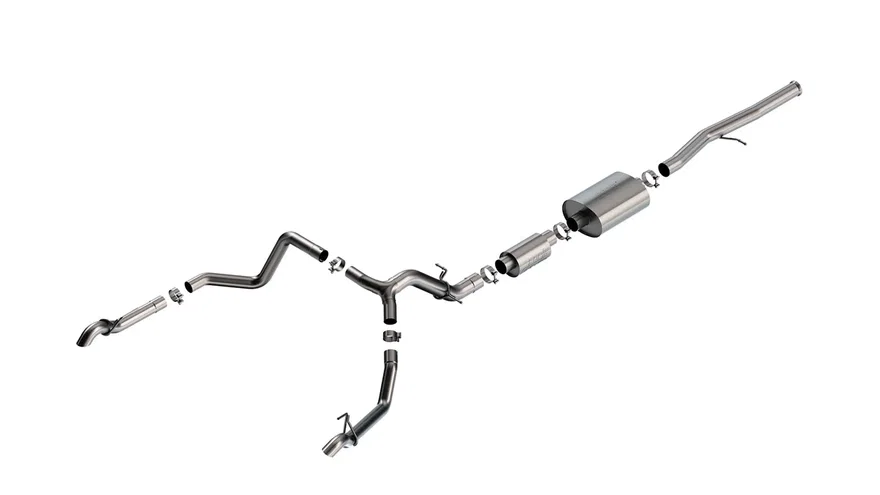 Cat-Back Exhaust System S-Type for 2022-2023 Chevrolet Silverado 1500 ZR2/ GMC Sierra 1500 AT4X