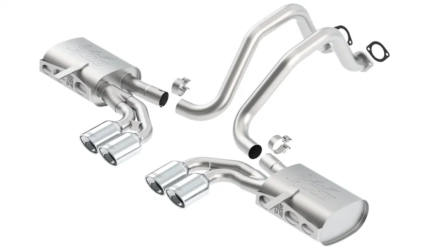 Cat-Back Exhaust System ATAK for 1997-2004 Chevrolet Corvette/ Corvette Z06 C5