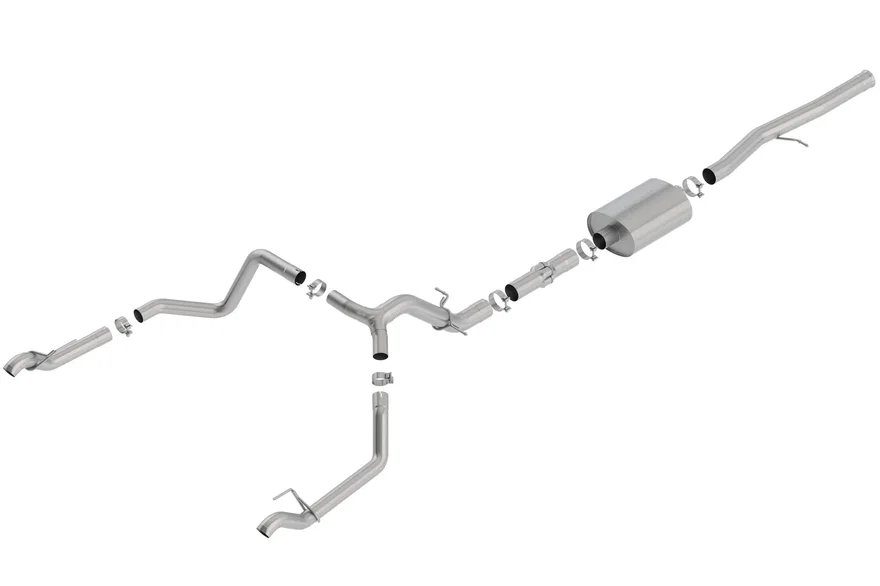 Cat-Back Exhaust System ATAK for 2019-2023 Chevrolet Silverado 1500/ GMC Sierra 1500 6.2L